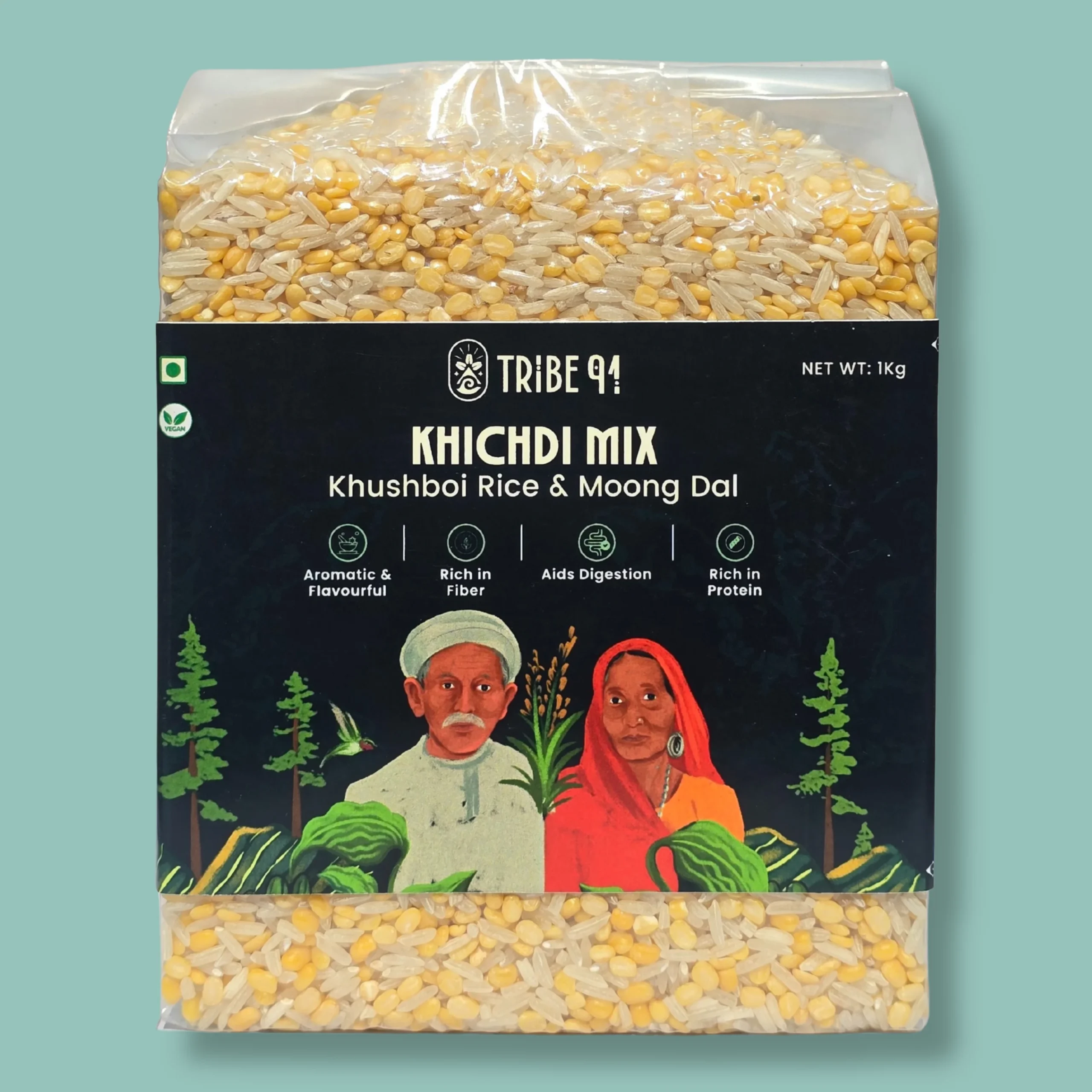 Khichdi Mix - Khushboi Rice with Moong Dal